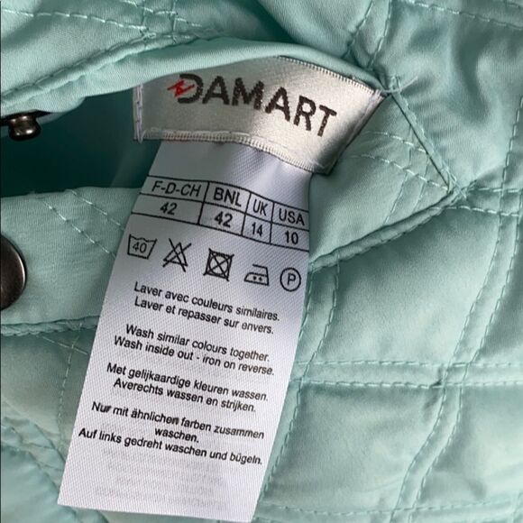 Damart Jacket Sz 10 - Picture 9 of 9